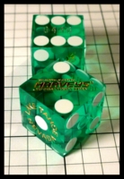 Dice : Dice - Casino Dice - Harveys Lake Tahoe Casino - Gambler Supply Feb 2014